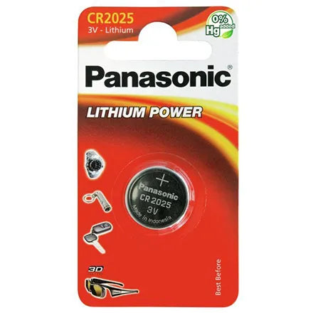 Panasonic Button Battery CR2025