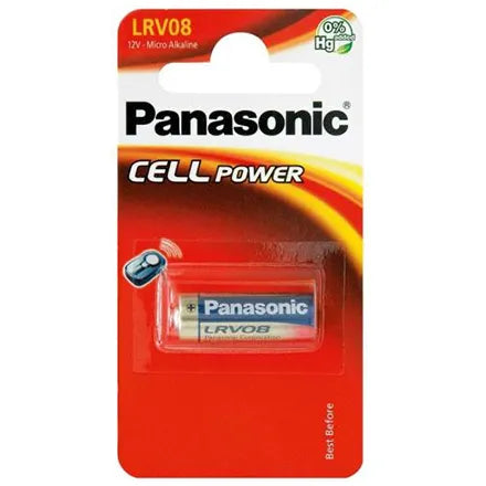 Panasonic Micro Alkaline LRV08 Battery 12V