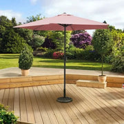 Parasol Aluminum 3M Crank And Tilt Coral