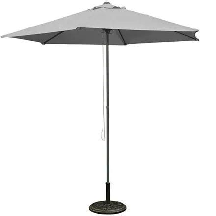 Parasol Aluminium 2.5m Grey