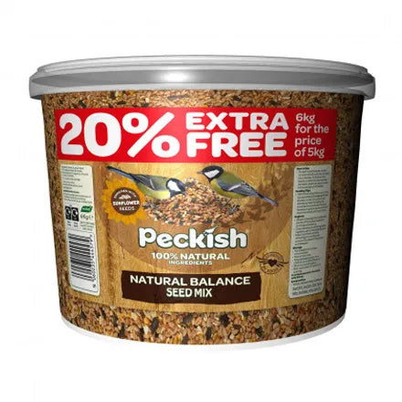 Peckish Natural Balance Seed Mix + 20% free