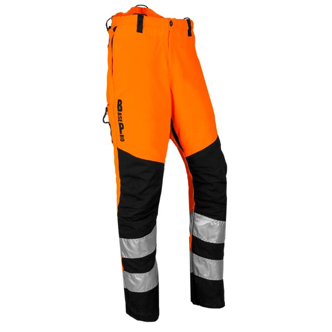 SIP Protection BasePro Perthus Flash Hi-Vis Trousers - Orange/Black - 2XL