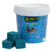 Halt 25 Pied Piper Mouse & Rat Bait 300g