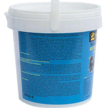 Halt 25 Pied Piper Mouse & Rat Bait 300g