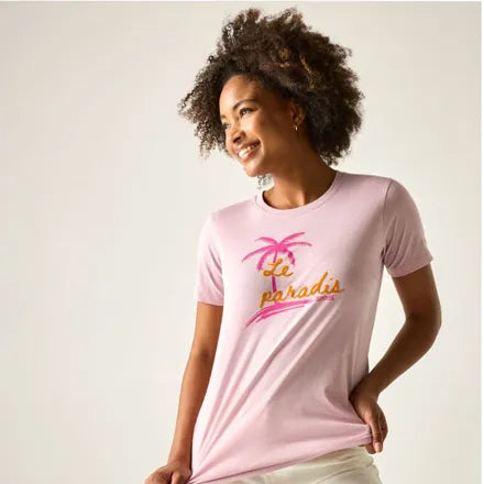 Regatta Women's Filandra VX T-Shirt Haze Le Paradis 18