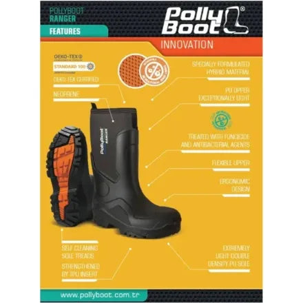 Pollyboot Polly Ranger - Neoprene S5 Full Safety