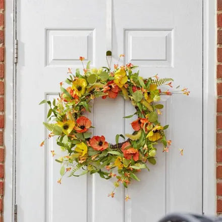 Poppies Decorative Whirl 45cm