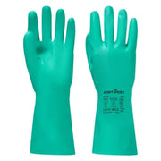 Portwest A812 Green Nitrile Plus Gaunlet