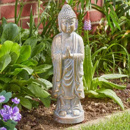 Praying Buddha Garden Ornament