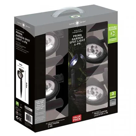 Prima 5 Lumen Solar Spotlight