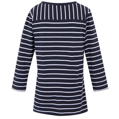 Regatta Women’s Bayletta Short Sleeve T-Shirt Navy/White 18