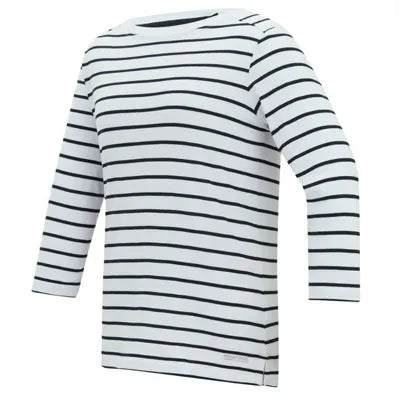 Regatta Women’s Bayletta Short Sleeve T-Shirt White/Navy 18