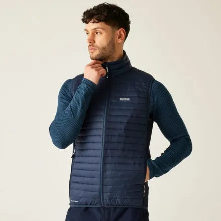 Regatta Men's Andreson Hybrid Gilet Navy Blue