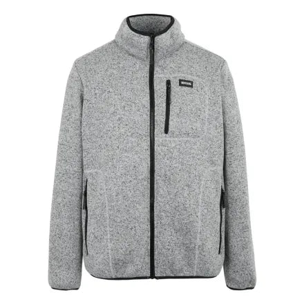 Regatta Men's Barlee Full Zip Fleece Silver Grey