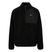 Regatta Men's Frankie Borg Half Zip Fleece Black