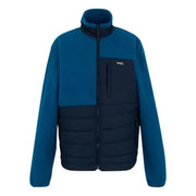 Regatta Men's Frankie Borg Hybrid Full Zip Fleece Navy Blue XXL