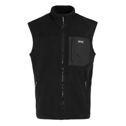 Regatta Men's Frankie Fleece Gilet Black XXL