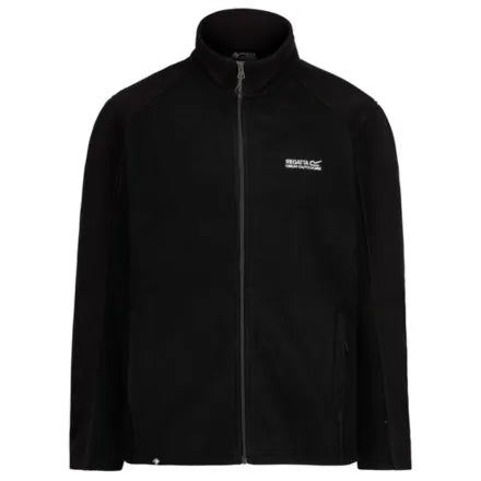 Regatta Men's Hedman II Heavyweight Full Zip Fleece Black Black