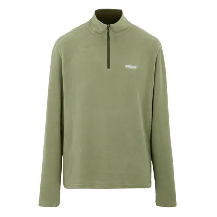 Regatta Men's Thompson Lightweight Half Zip Fleece Olive Green XXL