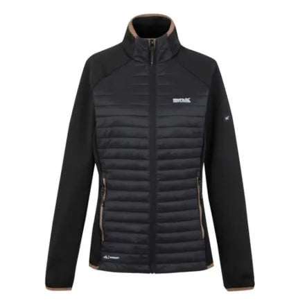 Regatta Women's Clumber Hybrid Jacket Mocha Black