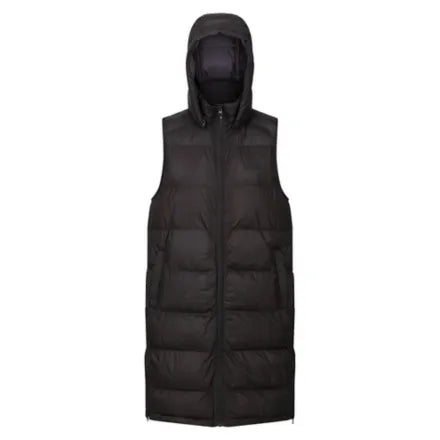 Regatta Women's Ganella Baffled Longline Gilet Black 14