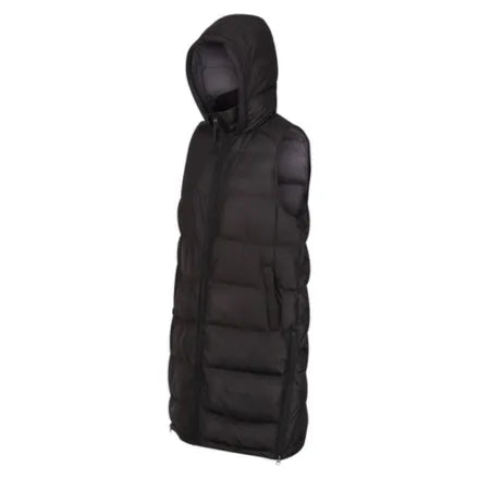 Regatta Women's Ganella Baffled Longline Gilet Black 14
