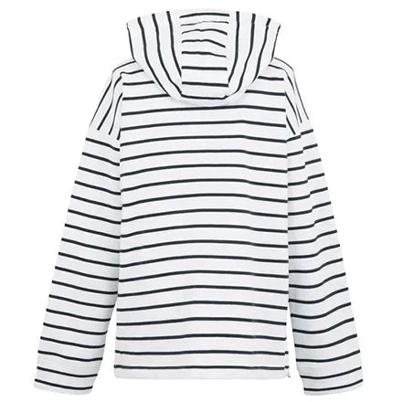 Regatta Women's Bayletta II Full Zip Hoody White Navy Stripe 18