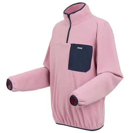 Frankie Half Zip Fleece Lilas Navy S