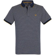 Regatta Tiver Men's Polo Shirt Navy Stone White Stripe