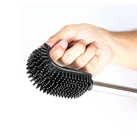Rene Silicone Toilet Brush White