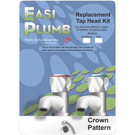 EP 3/4" Replacement Tap Head Crown Pattern