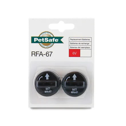 PetSafe RFA-67 6V Replacement Battery - 2 Pack 