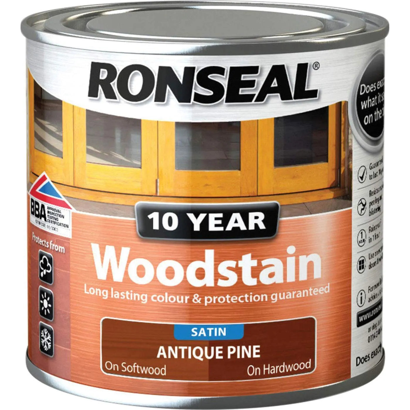 Ronseal Interior Varnish Antique Pine Satin