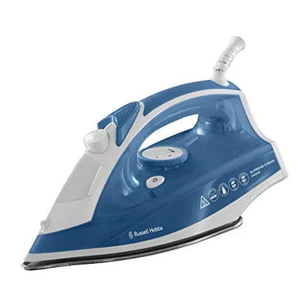 Russell Hobbs 23061 Supreme Steam Traditional Iron - White and Blue