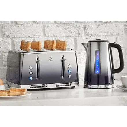 Russell Hobbs Midnight Blue Eclipse 4 Slice Toaster