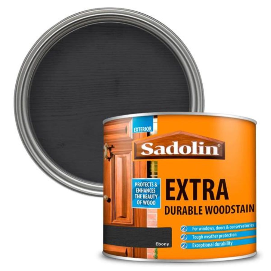 Sadolin Extra Woodstain Ebony 2.5 Litres