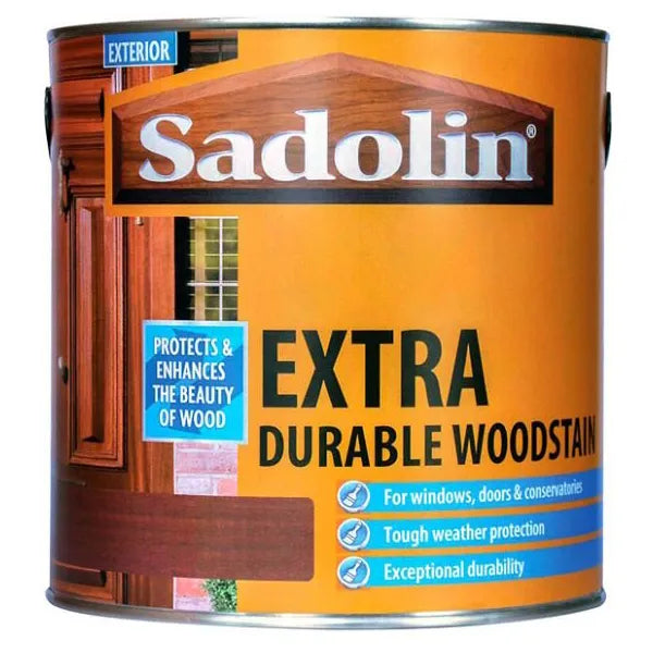Sadolin Extra Woodstain Jacobean Walnut