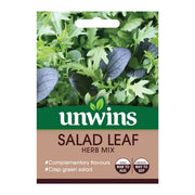 Unwins  Salad Leaf Herb Mix