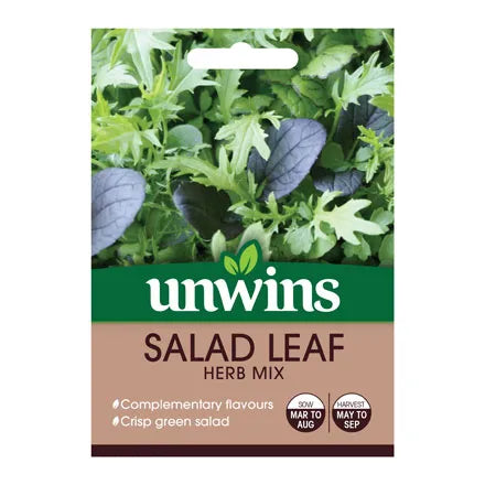 Unwins  Salad Leaf Herb Mix