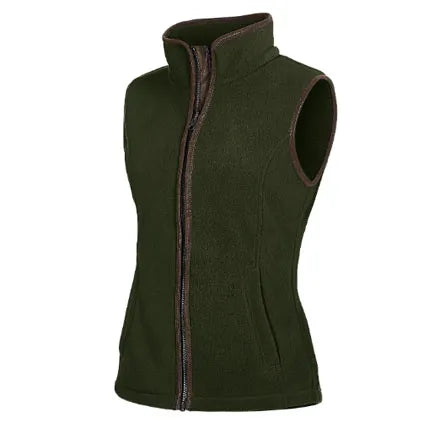 Baleno Sally Women's Fleece Gilet in Khaki