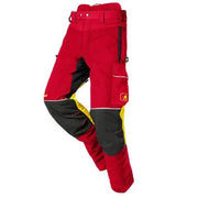 Samourai Chainsaw Trousers Red XS