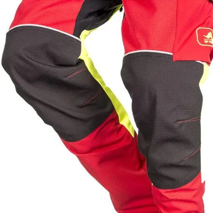 Samourai Chainsaw Trousers Red XS