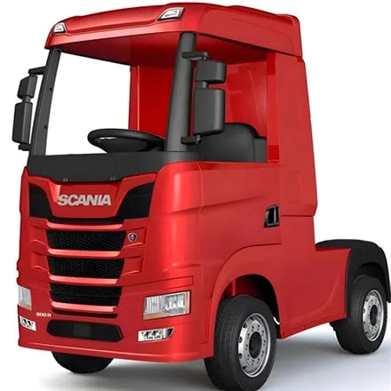 Licensed Scania Lorry Red with Trailer