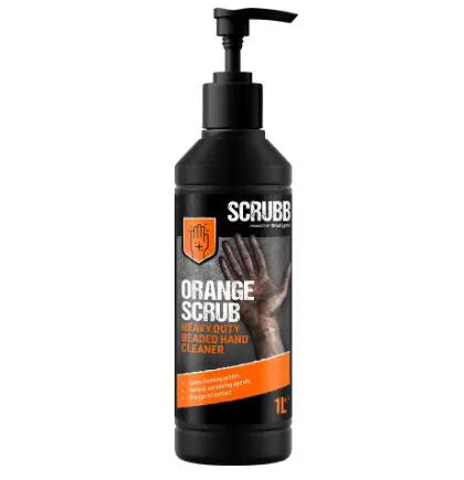 Scrubb Orange Scrub Beaded Hand Cleaner 1L