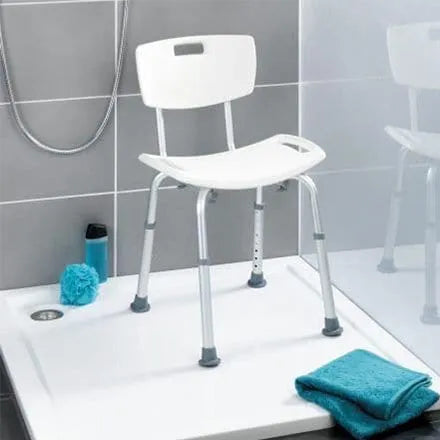 Secura Bath Stool with Backrest