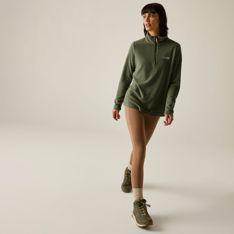 Regatta Women's Sweethart Lightweight Half-Zip Fleece Olive 20
