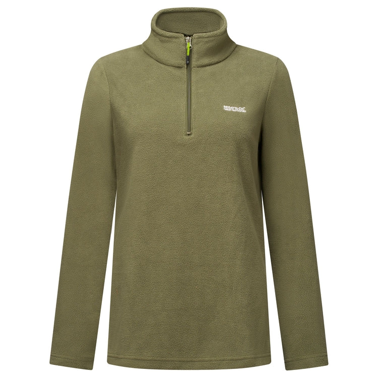 Regatta Women's Sweethart Lightweight Half-Zip Fleece Olive 20