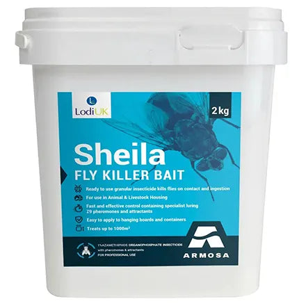 Sheila Granular Fly Bait 2kg Bucket