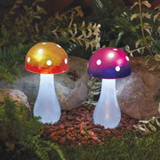 Button Shroom Solar Stake Light - Mixed Case