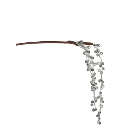 70cm Silver Berry Spray